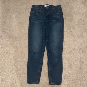PAIGE Women's Deep Indigo Skinny Jeans